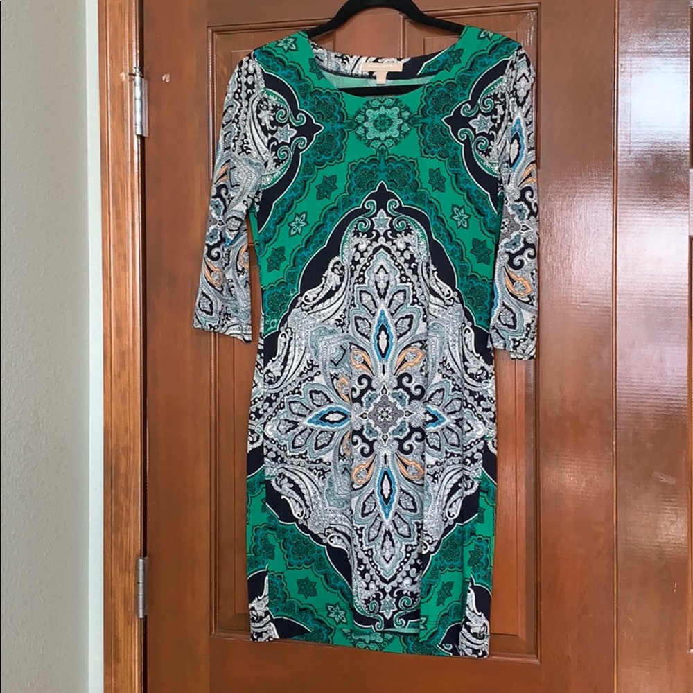 Banana Republic patterned dress
